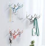 Deer Horns Antler Shaped Storage Hook Wall