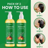 TryOnes BATANA OIL SHAMPOO with Rosemary Extract 400 ml Pack of 2